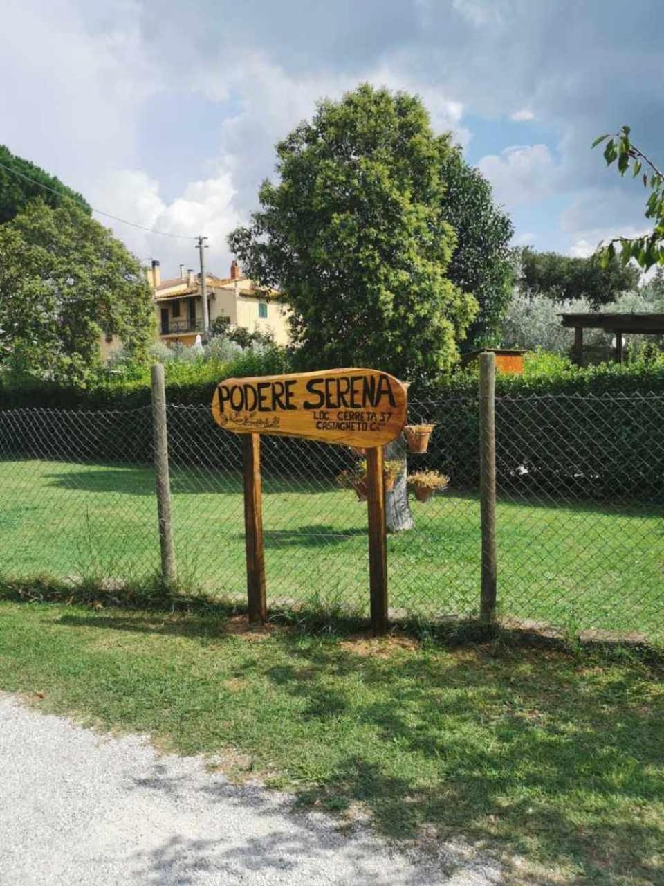 Podere Serena カスタニェート・カルドゥッチ エクステリア 写真
